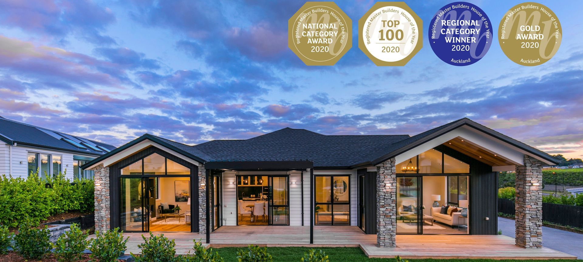House of The Year 2020 banner