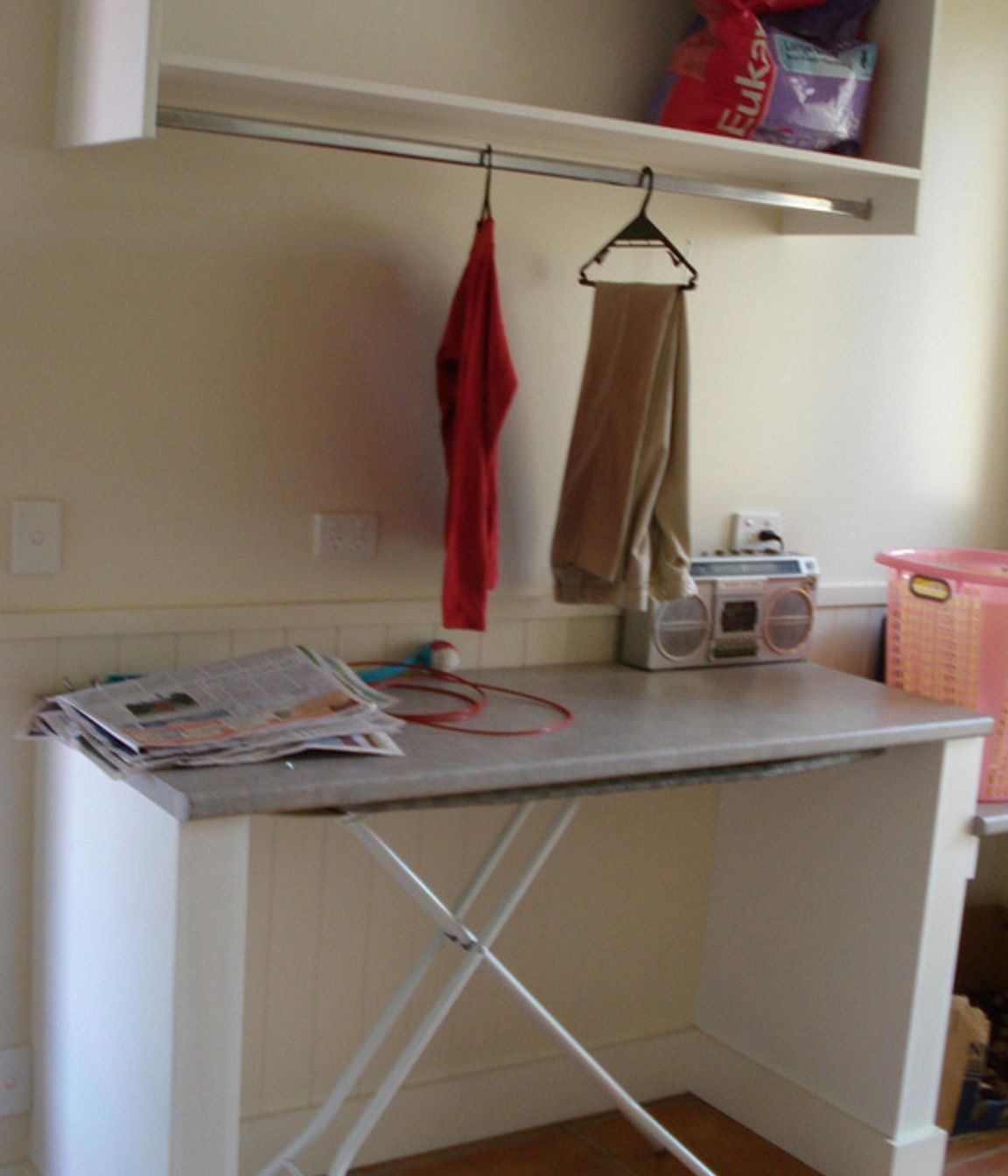 Workable laundry area
