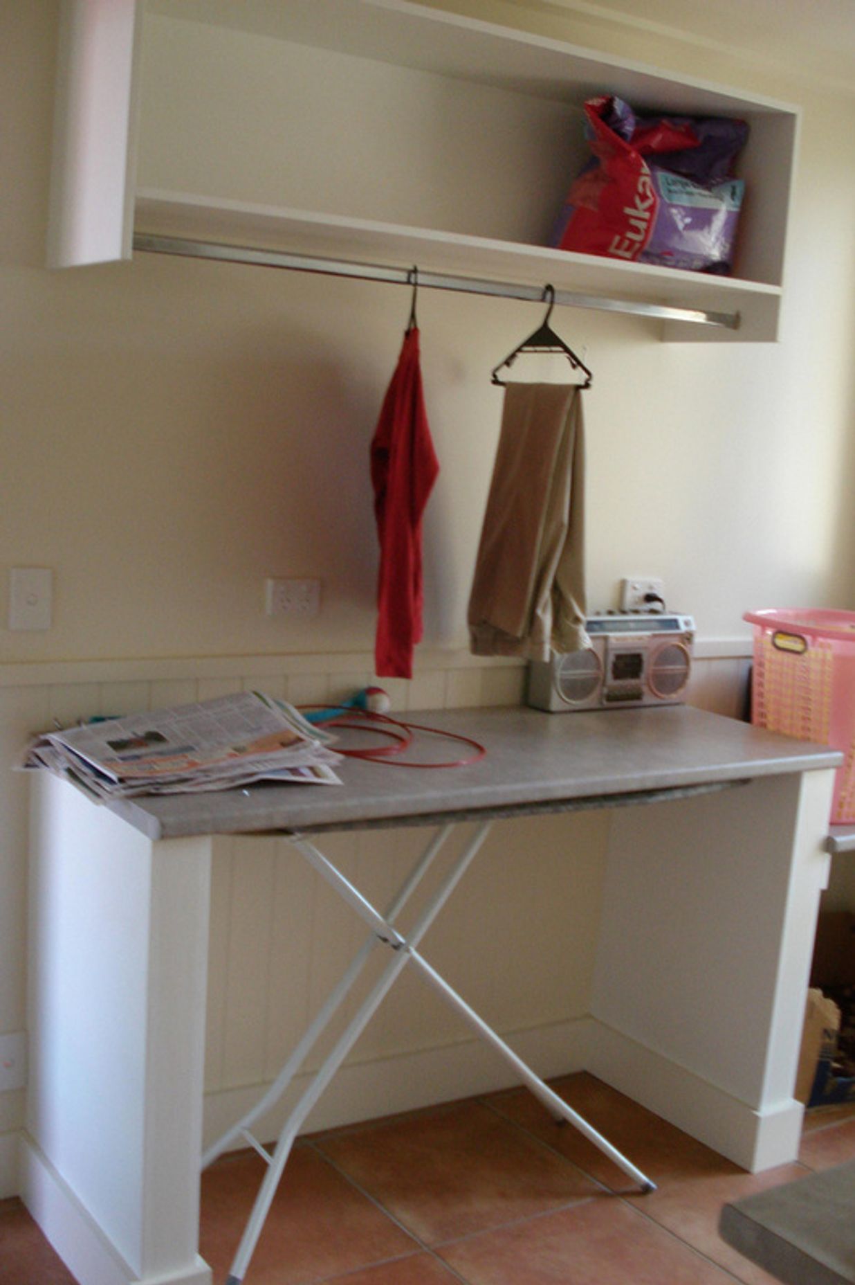 Workable laundry area