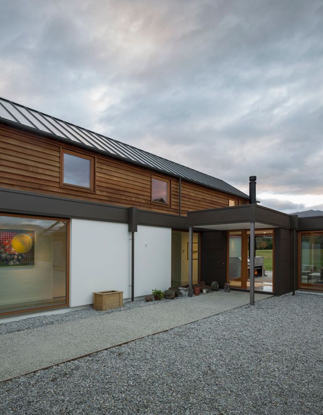 Hawthorn "Contemporary Farm" House