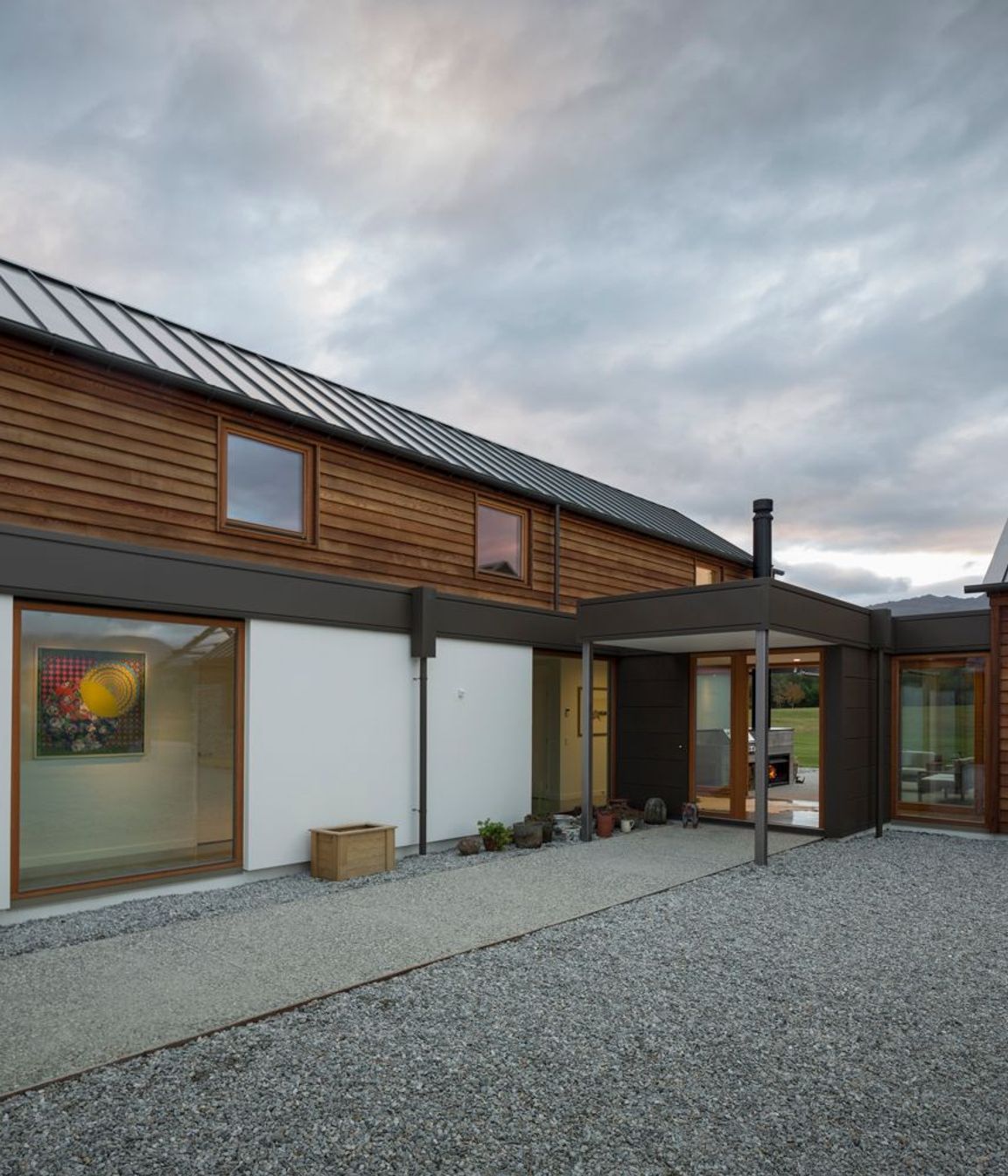 Hawthorn "Contemporary Farm" House