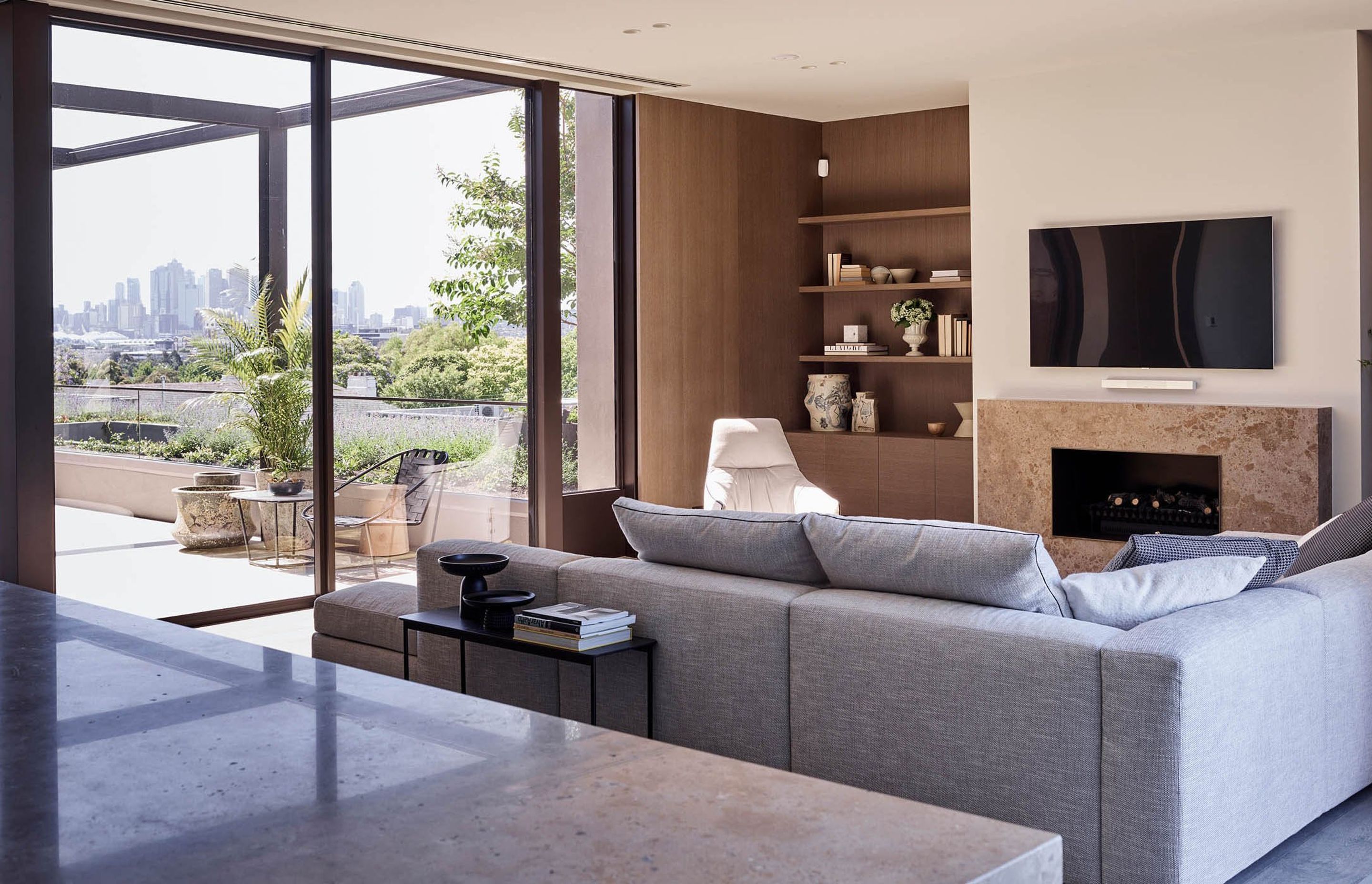 ##Washington Street Penthouse