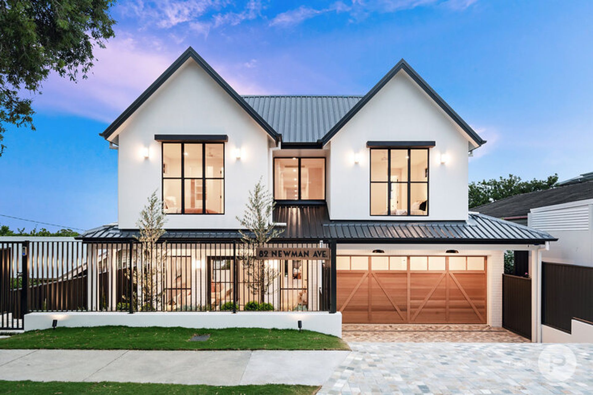 Custom Designed Garage Door - Brisbane