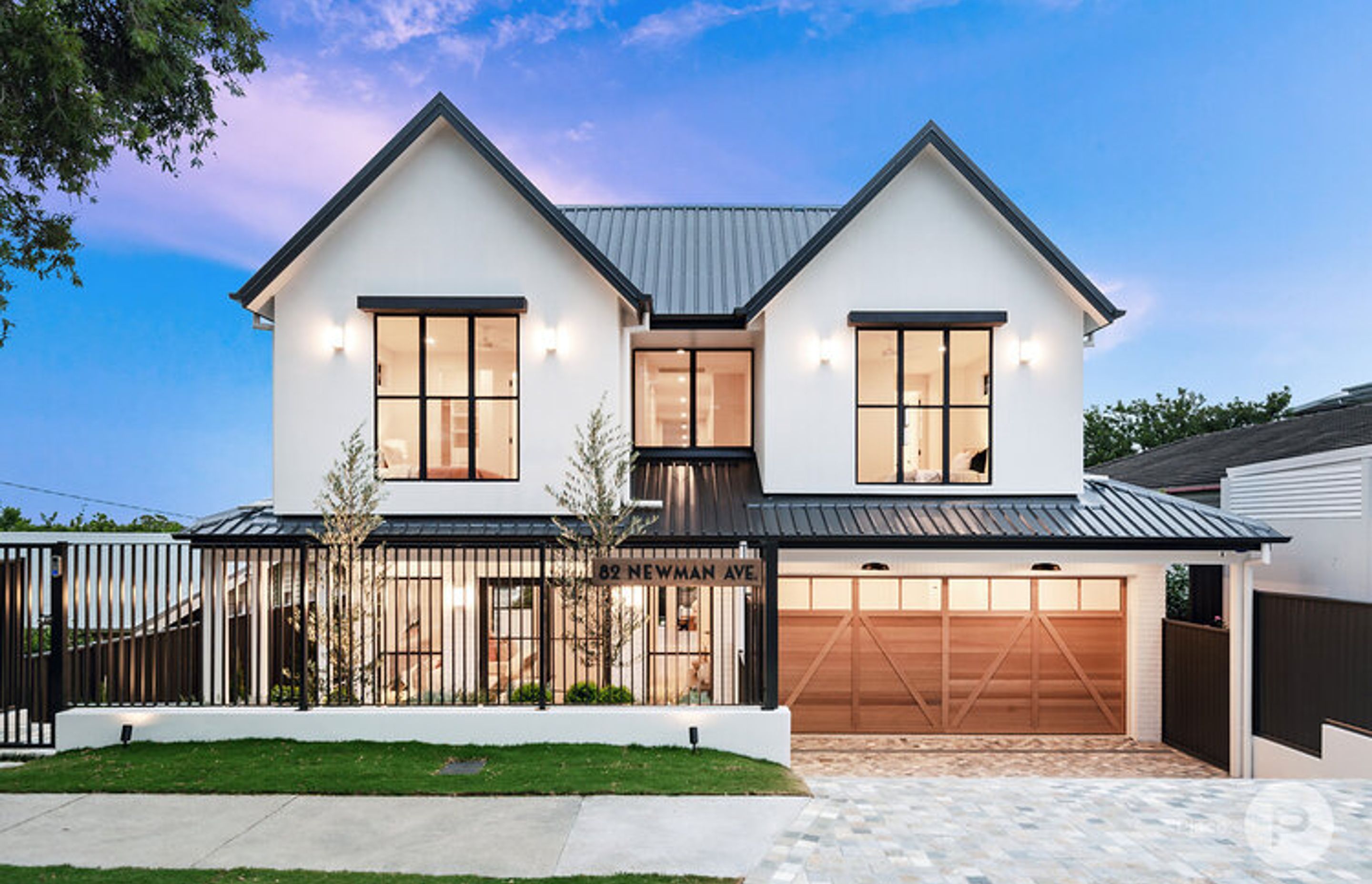 Custom Designed Garage Door - Brisbane
