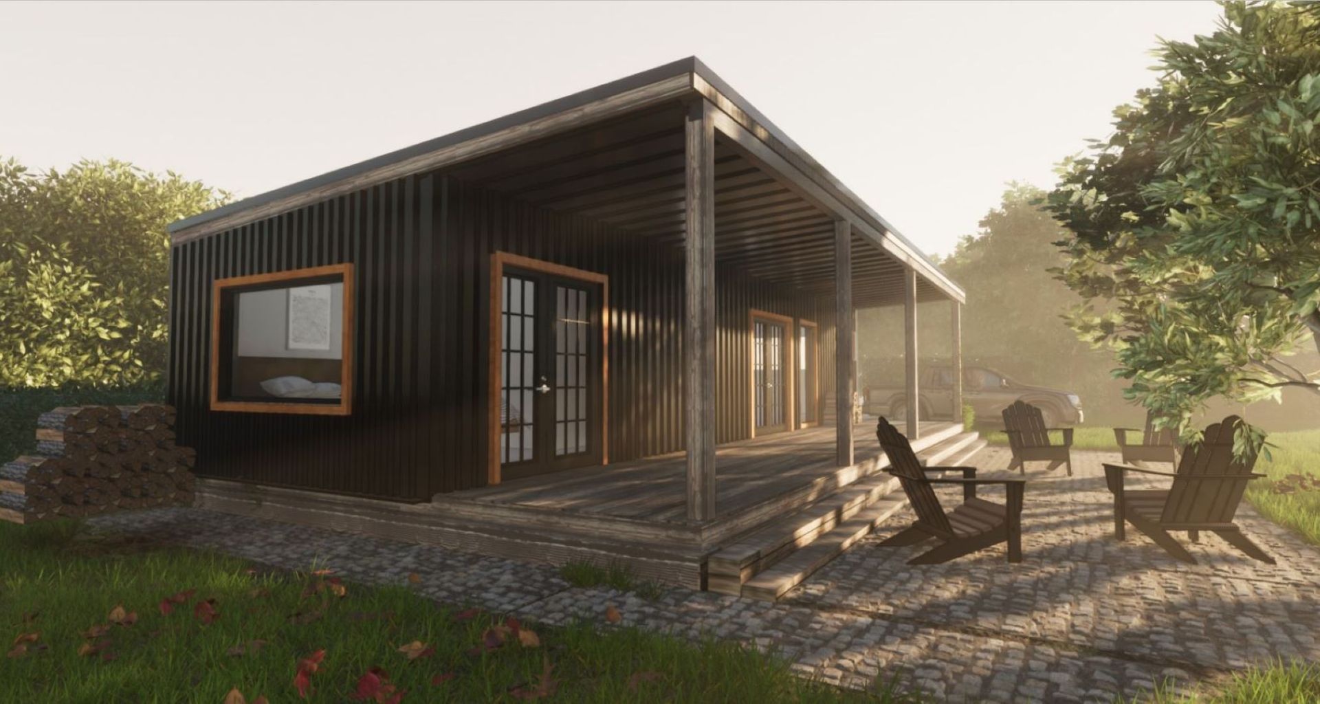 Off-Grid Cabin banner