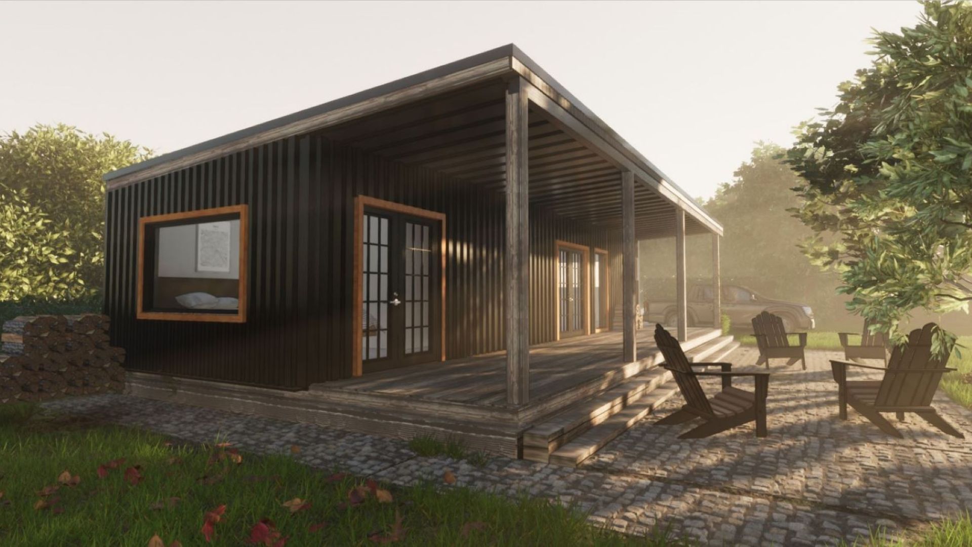 Off-Grid Cabin banner