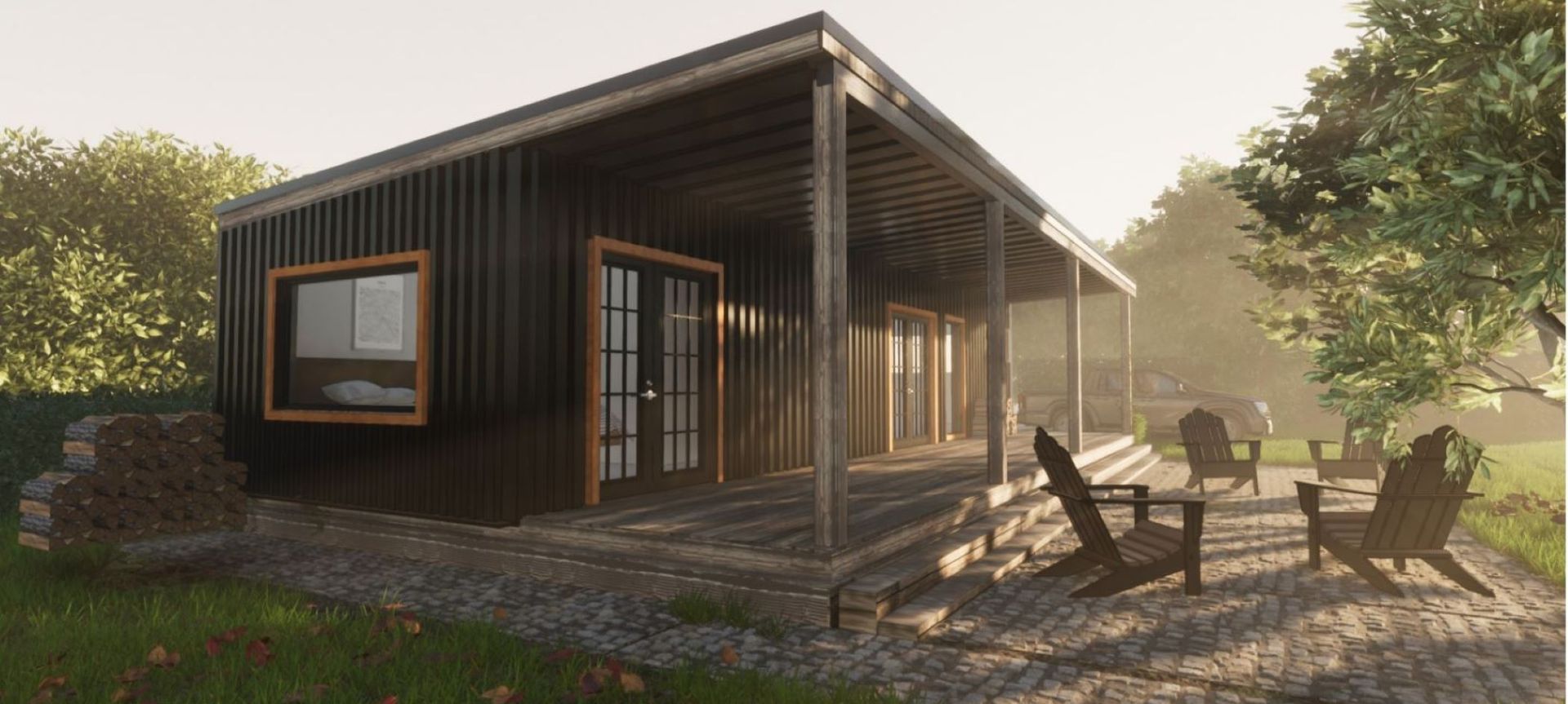 Off-Grid Cabin banner