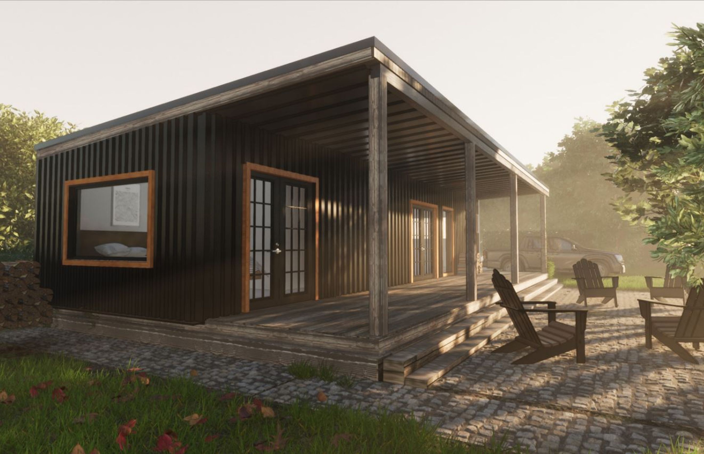 Off-Grid Cabin