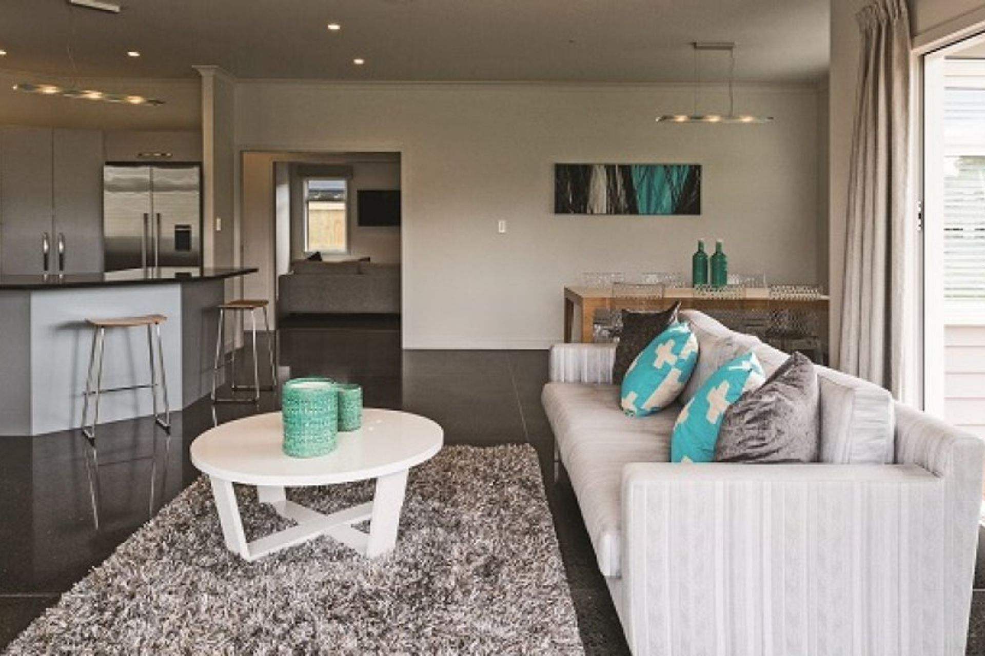 Black polished floor a hit for Cavalier