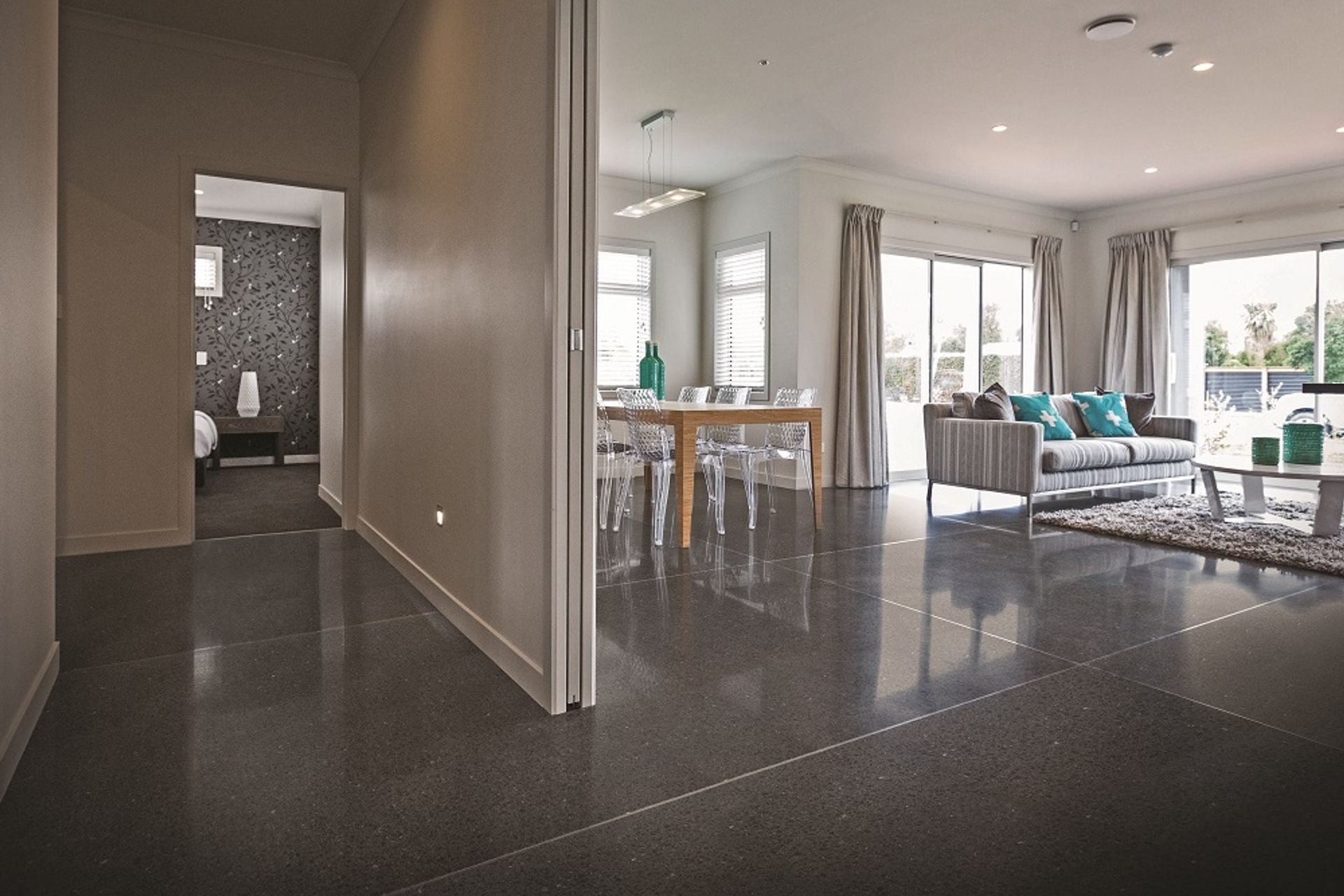 Black polished floor a hit for Cavalier