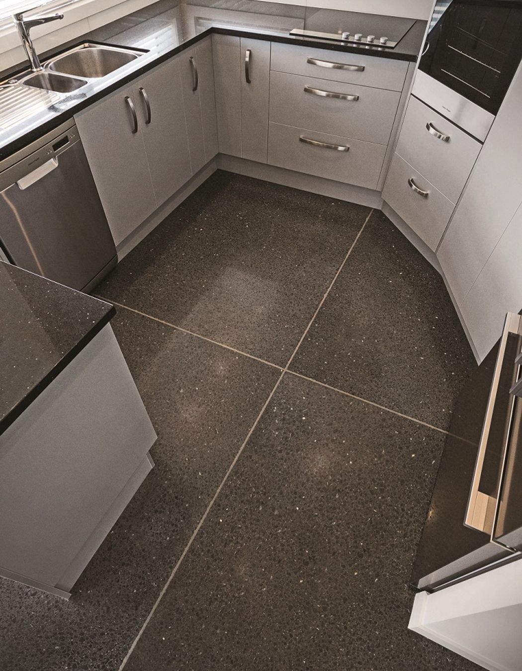 Black polished floor a hit for Cavalier