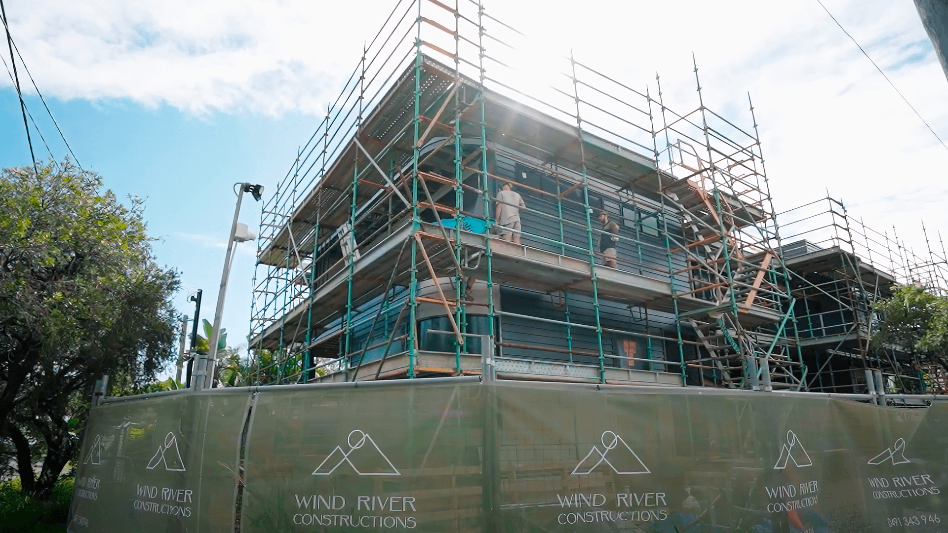 Wind River Constructions Project Star Ave - Paradise Timbers Milano Flex Moulding Exterior 2 video
