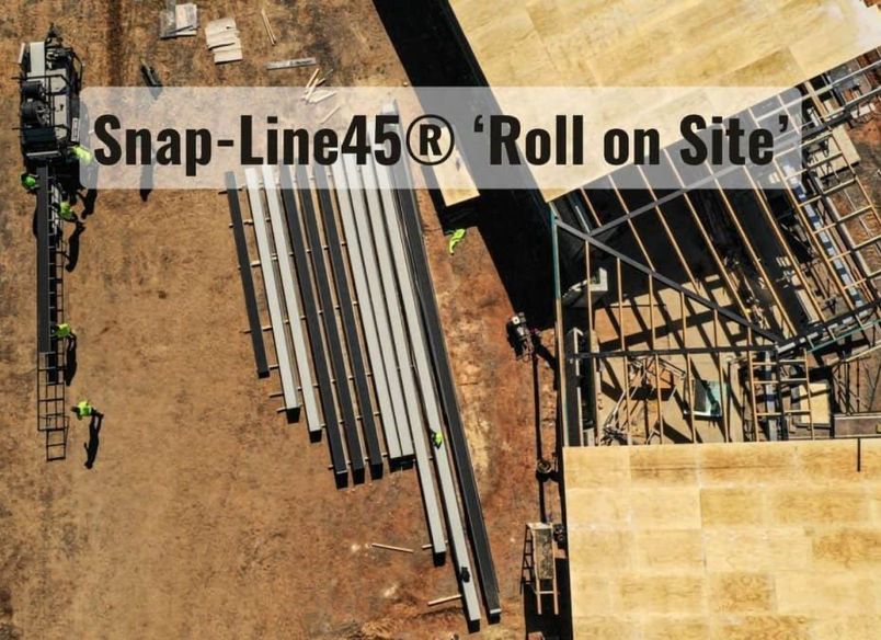 Snap-Line45® ‘Roll on Site’ - Barrengarry Project: