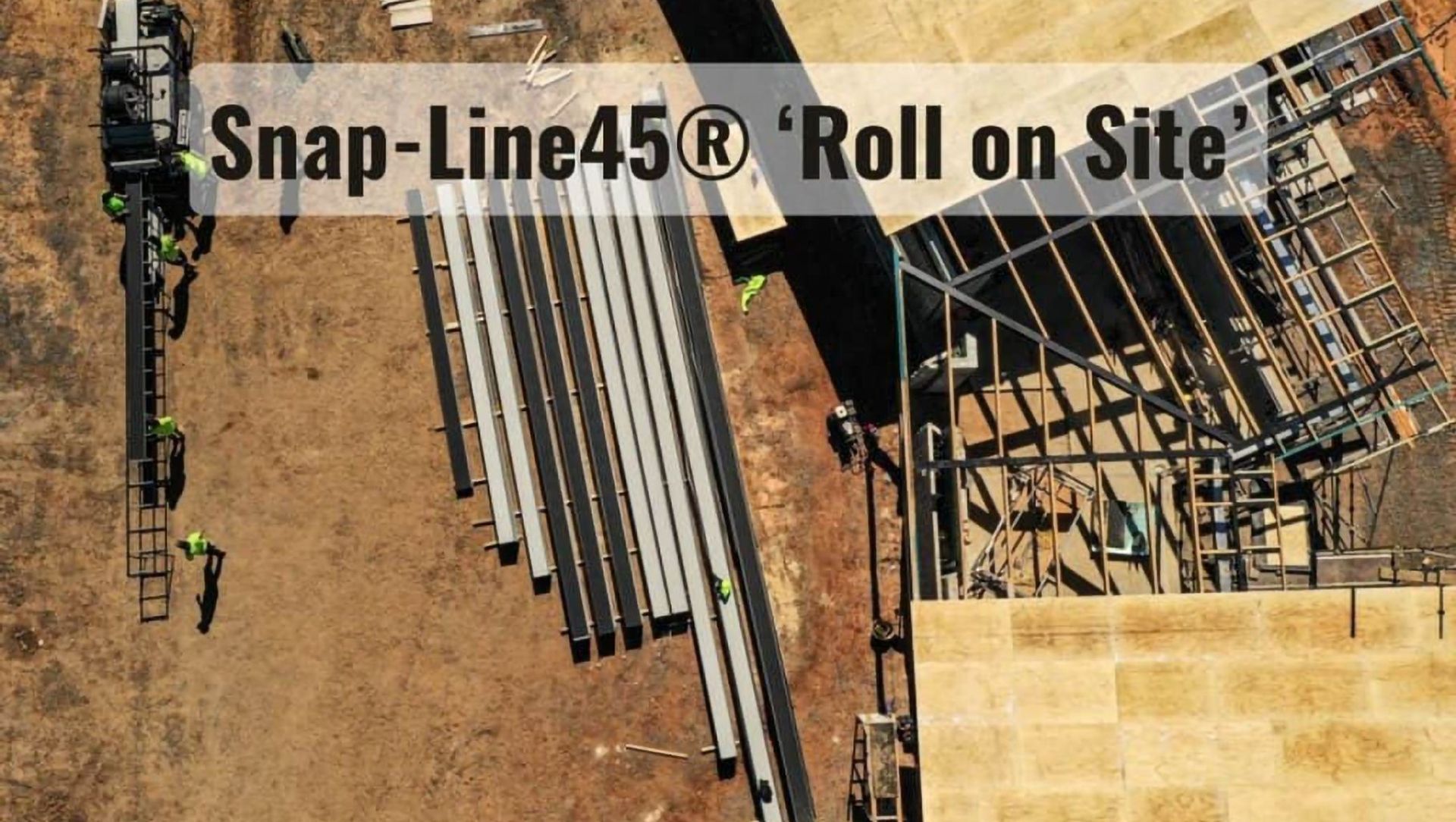 Snap-Line45® ‘Roll on Site’ - Barrengarry Project: banner