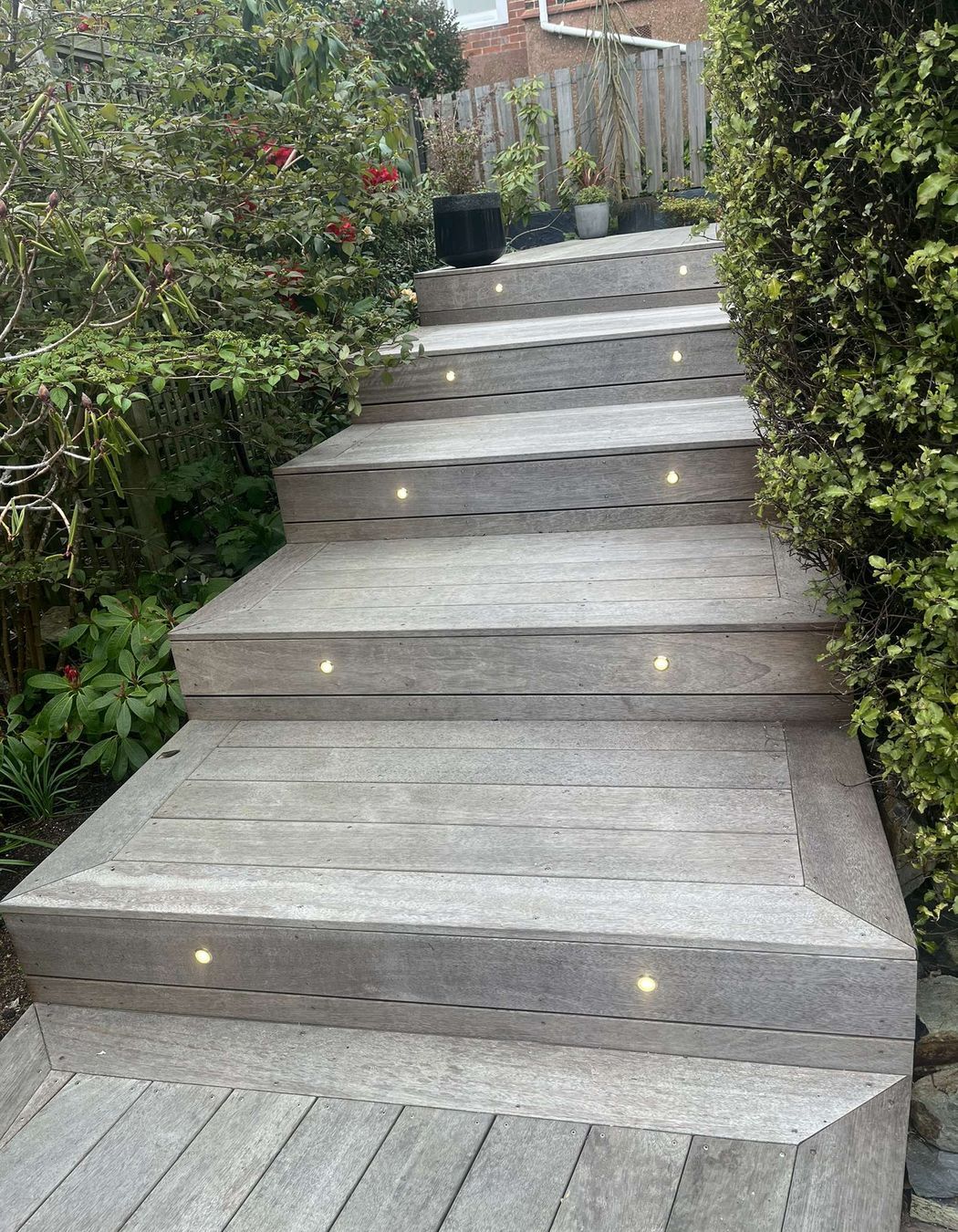 Hughes Residence Outdoor Step Lighting