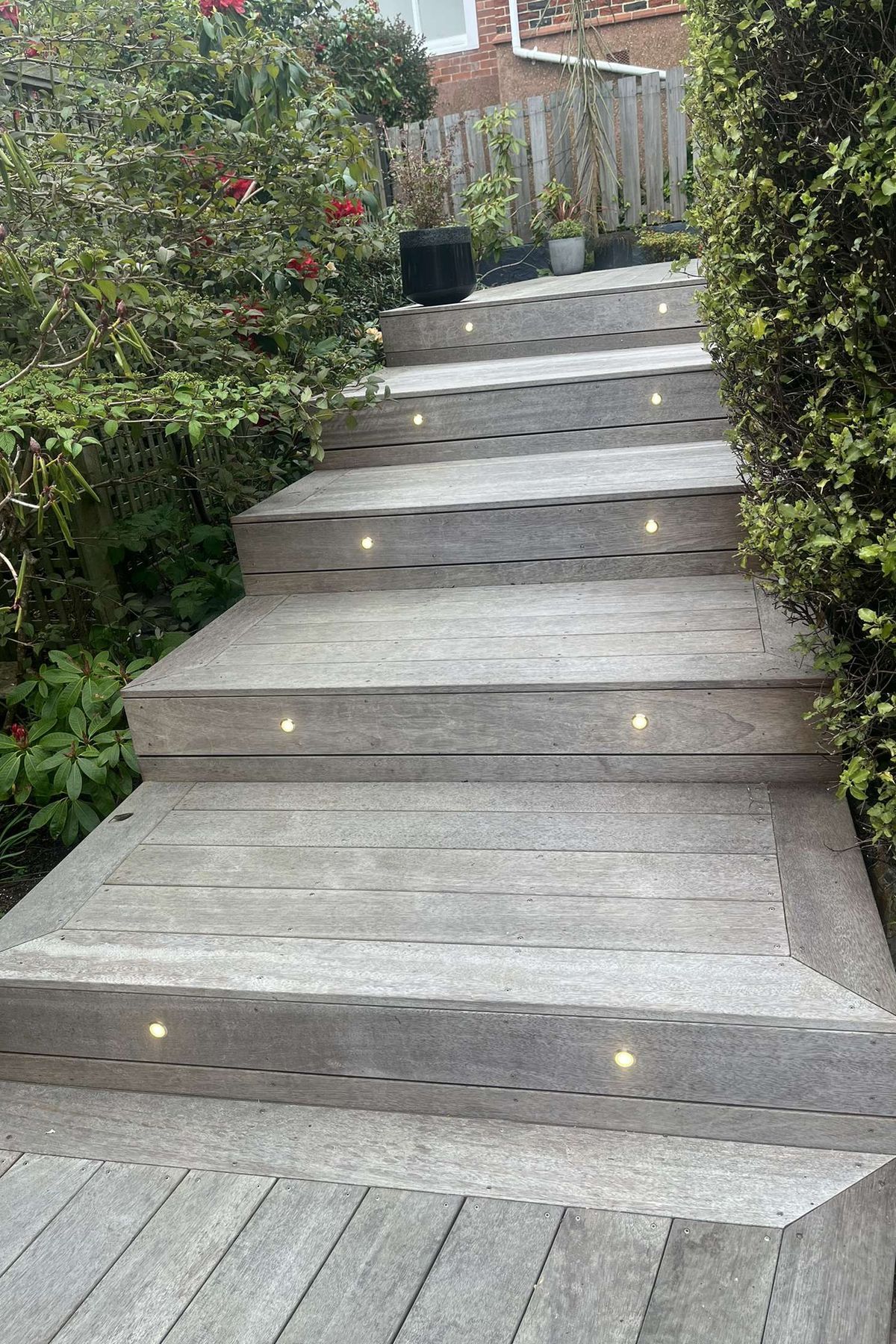 Hughes Residence Outdoor Step Lighting