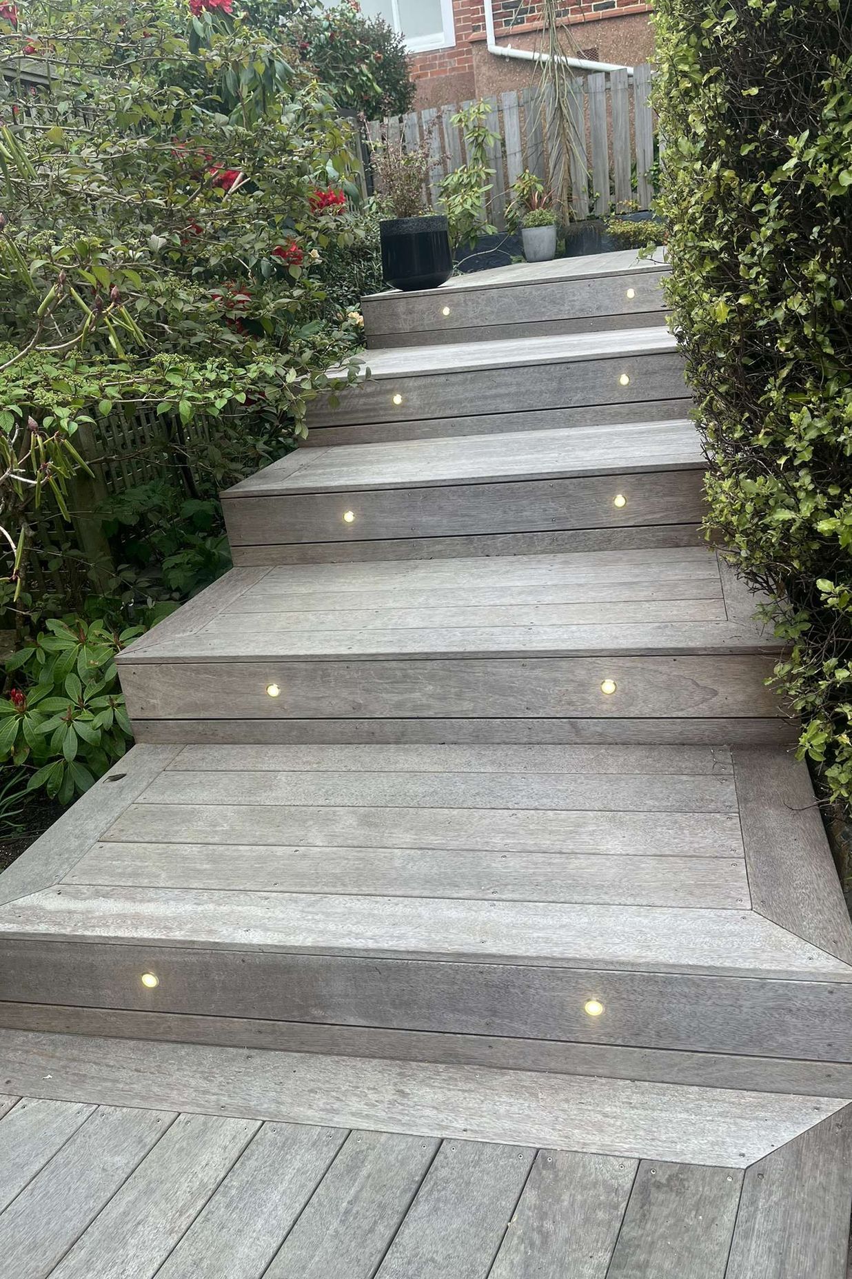 Hughes Residence Outdoor Step Lighting