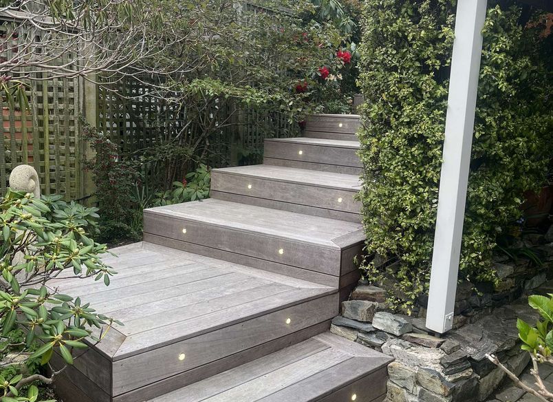 Hughes Residence Outdoor Step Lighting