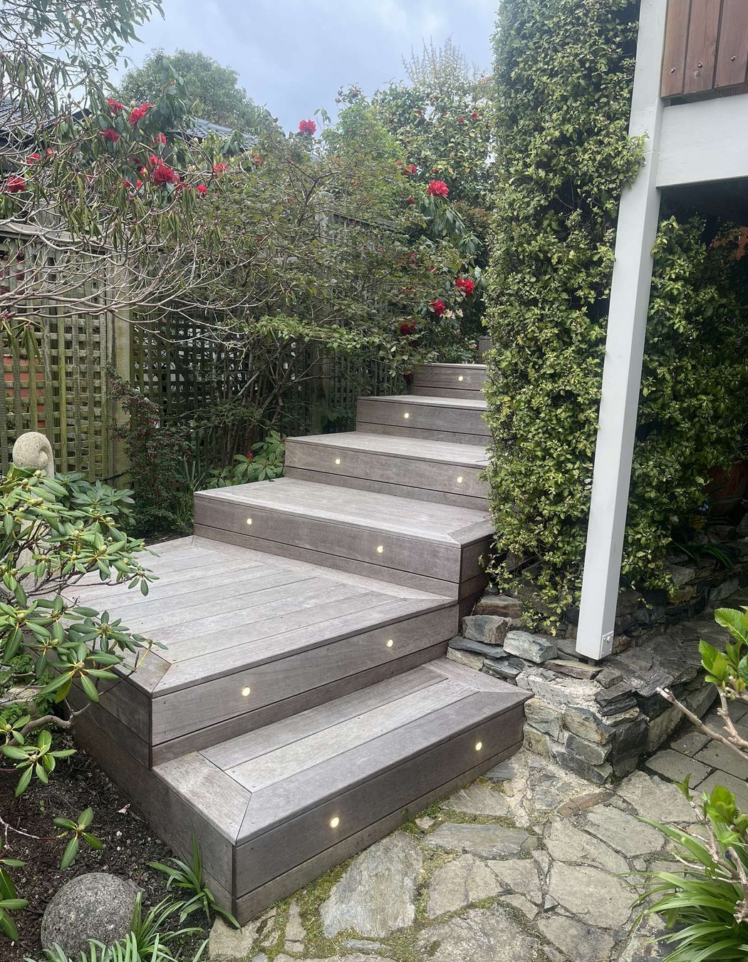 Hughes Residence Outdoor Step Lighting