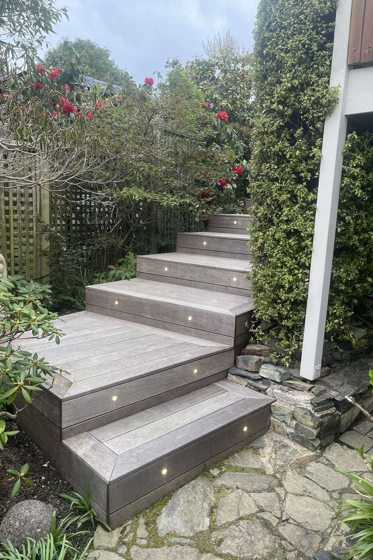 Hughes Residence Outdoor Step Lighting