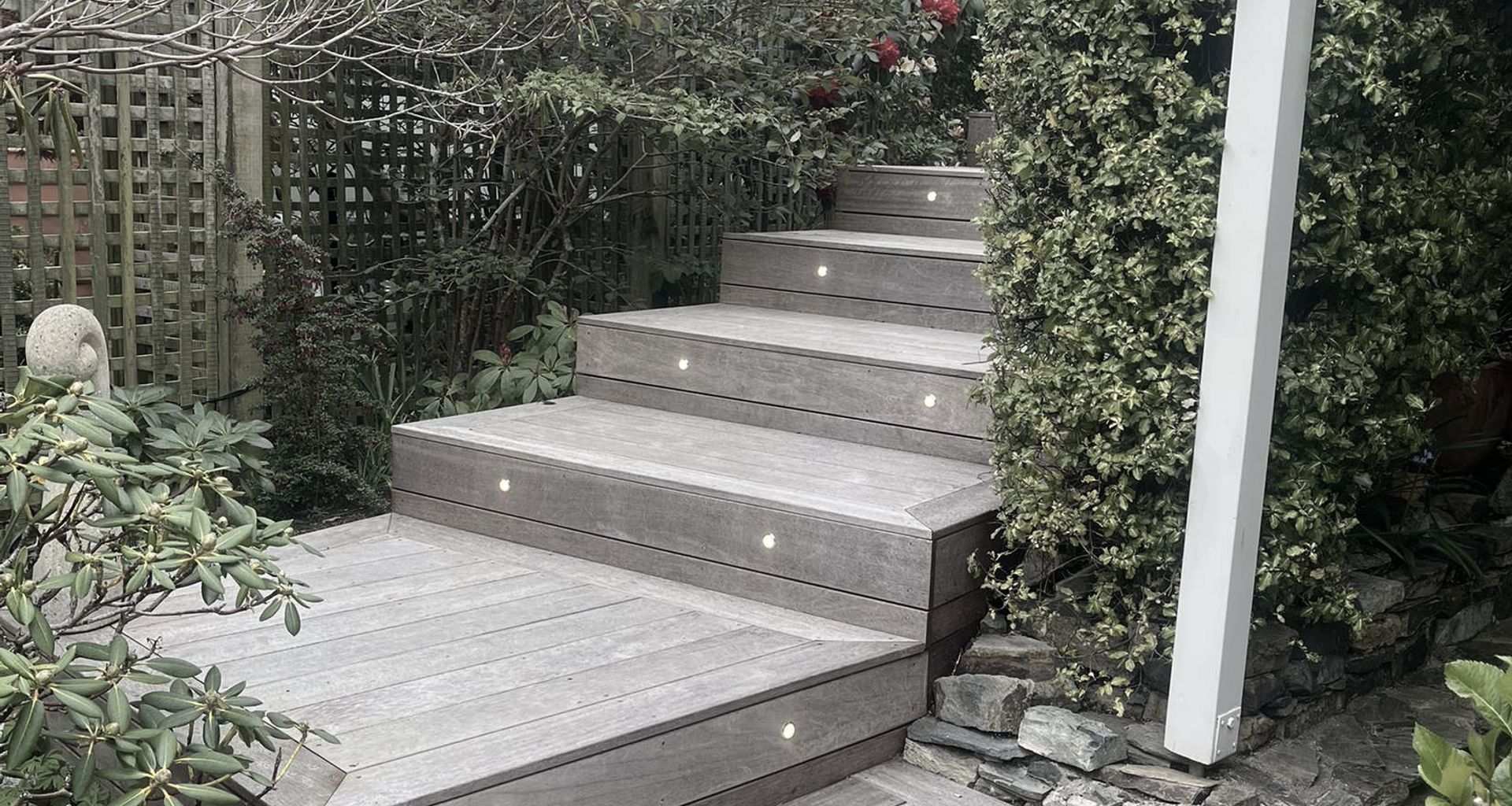 Hughes Residence Outdoor Step Lighting banner