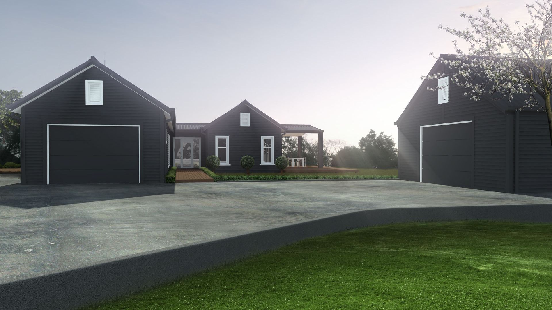 Triboard Housing with Durapanel banner
