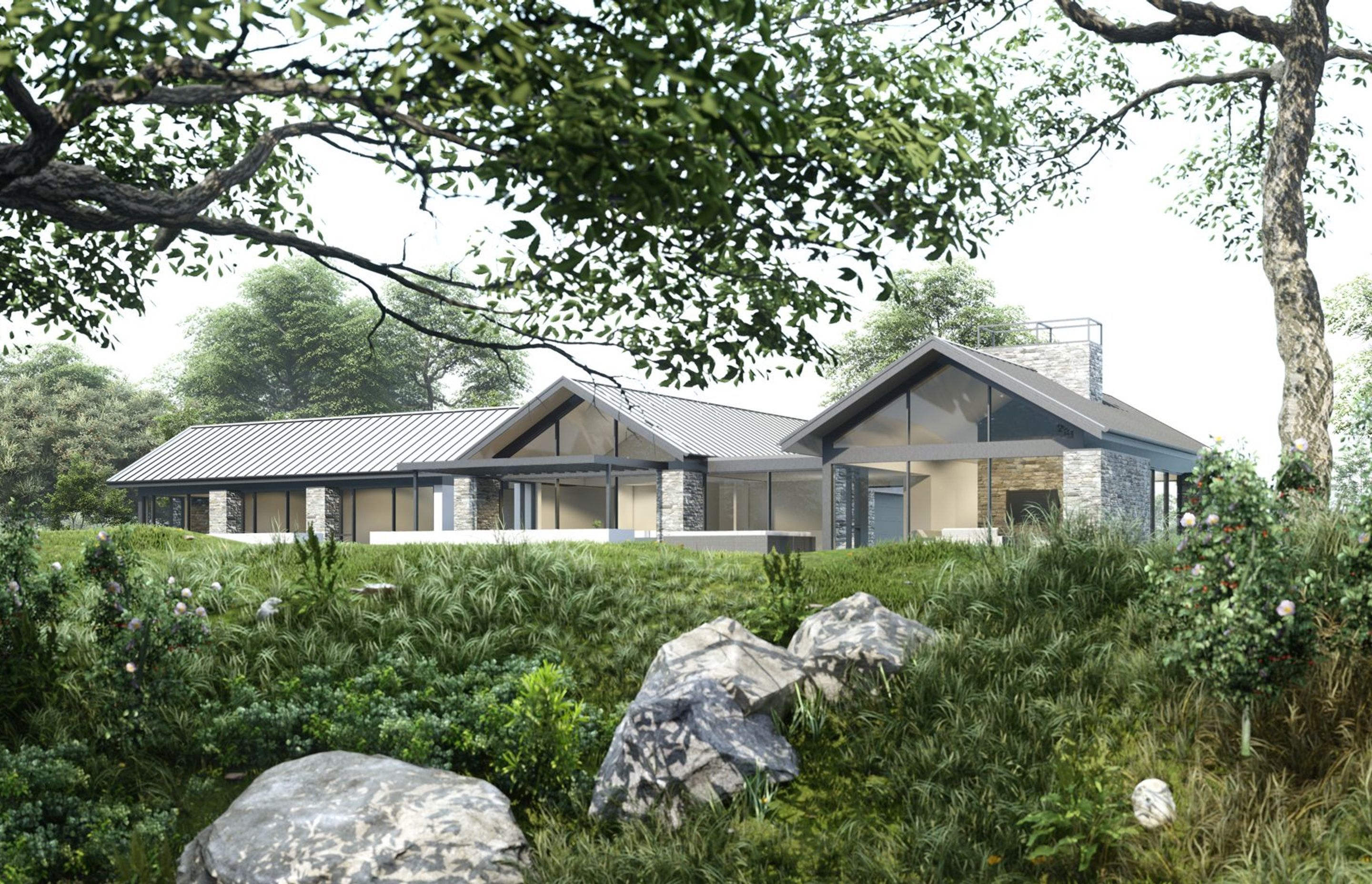 Triple Gable House