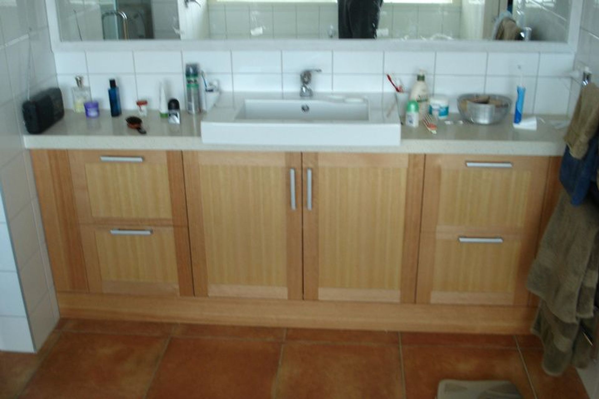 Second bathroom vanity
