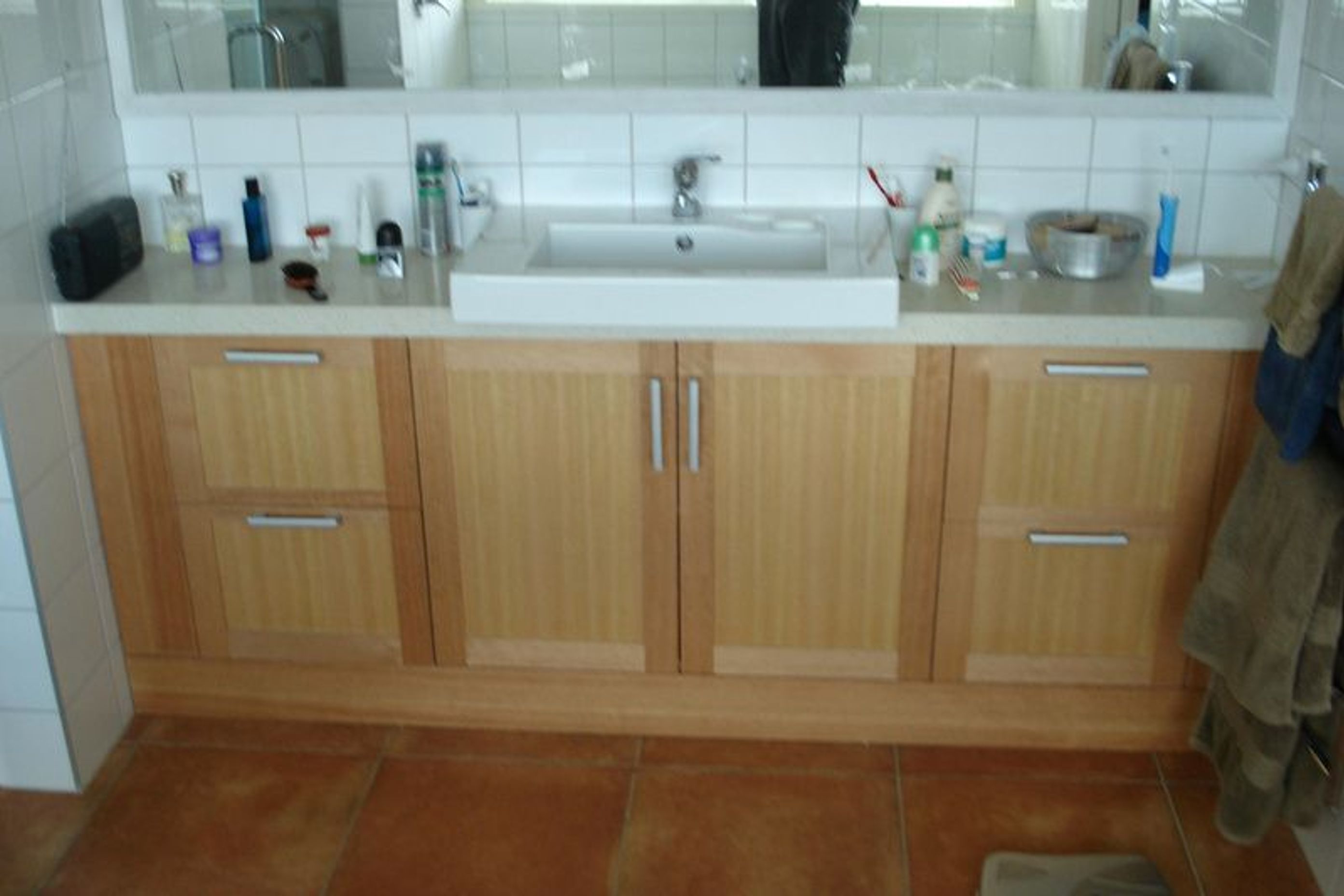 Second bathroom vanity