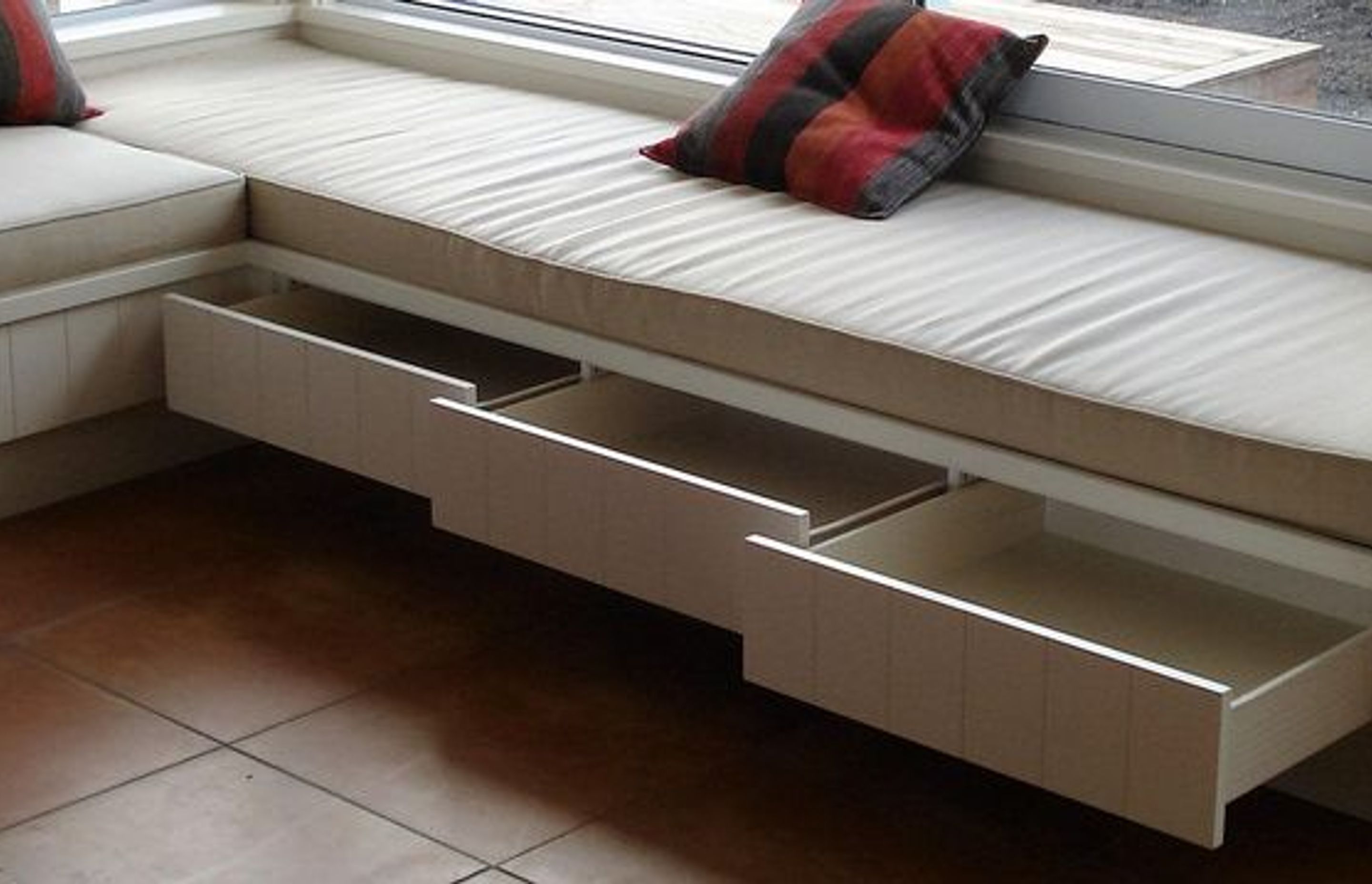 A great area for storing books, blankets, or board games