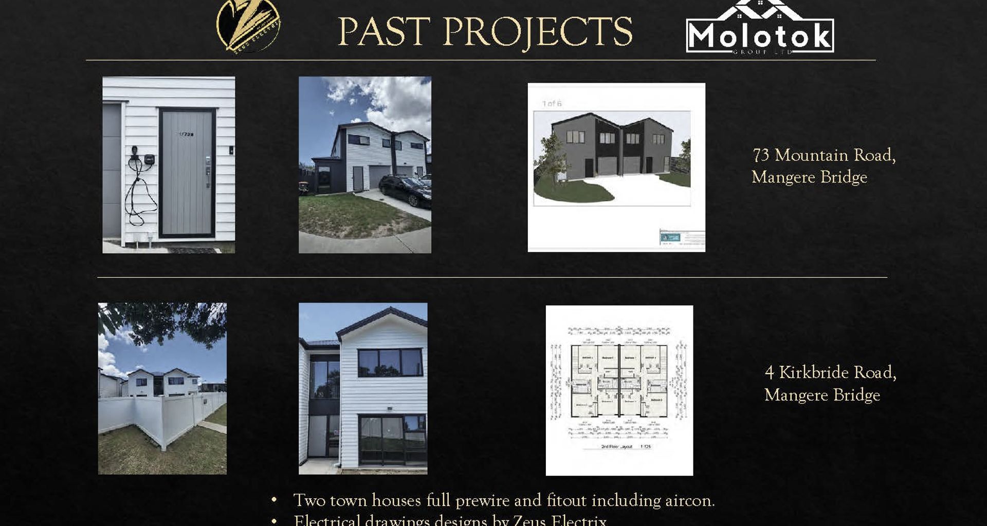 Molotok Group Town Houses banner