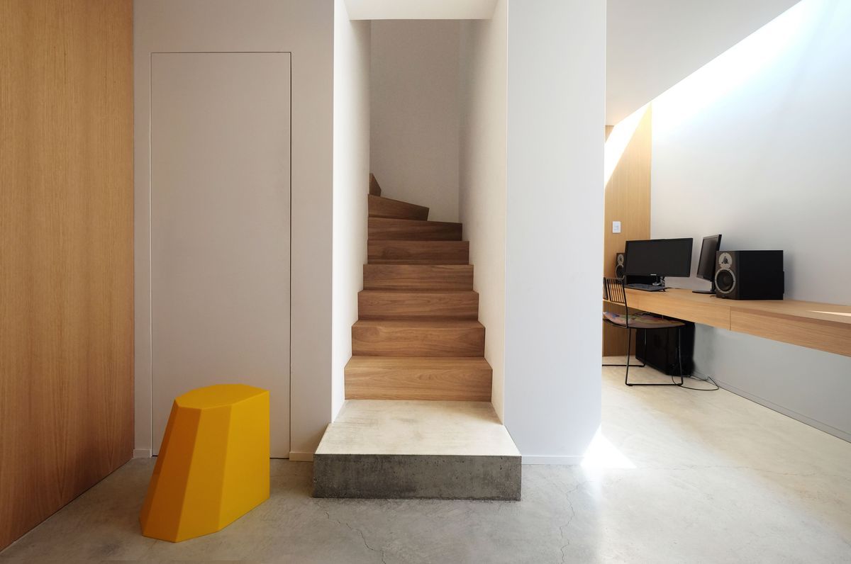 Skylit Addition with Warmth + Texture