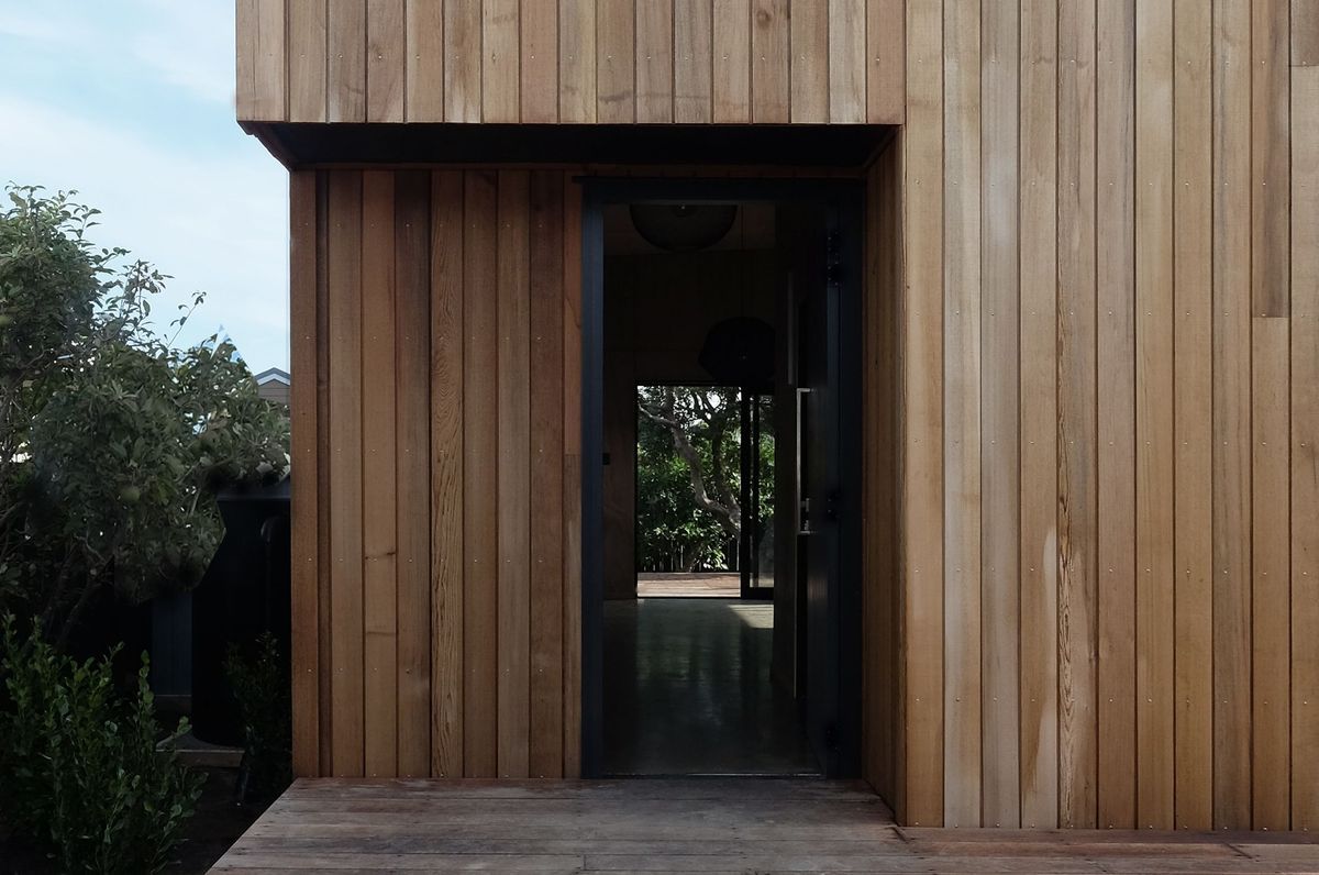 Micro Cedar Mezzanine House