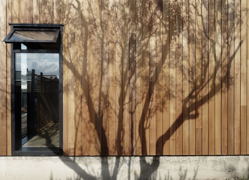 Micro Cedar Mezzanine House