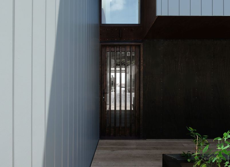 Beachside Cedar + Aluminium Home