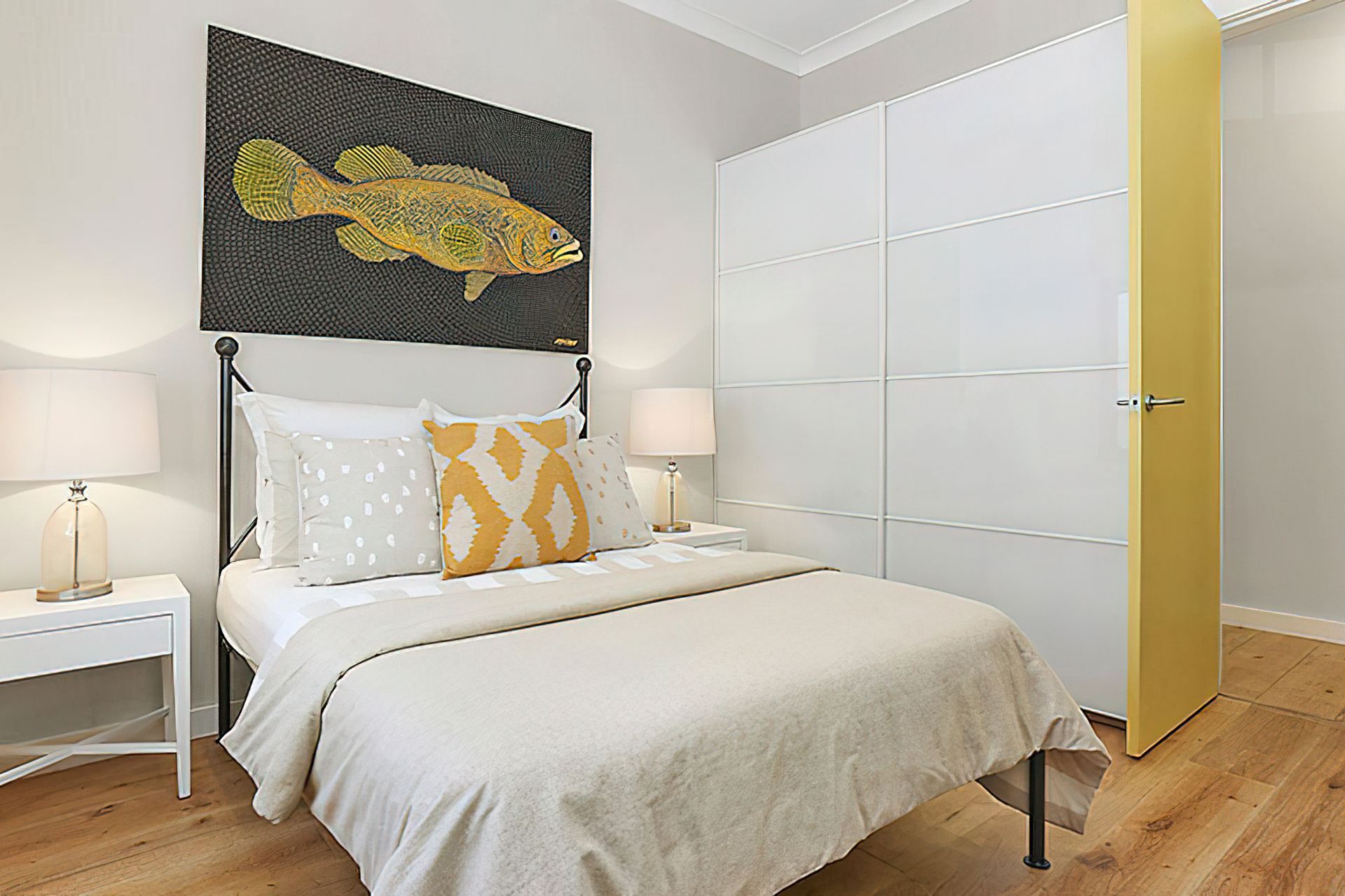 Freshene up bedroom areas and new flooring to replace rotten floorboards