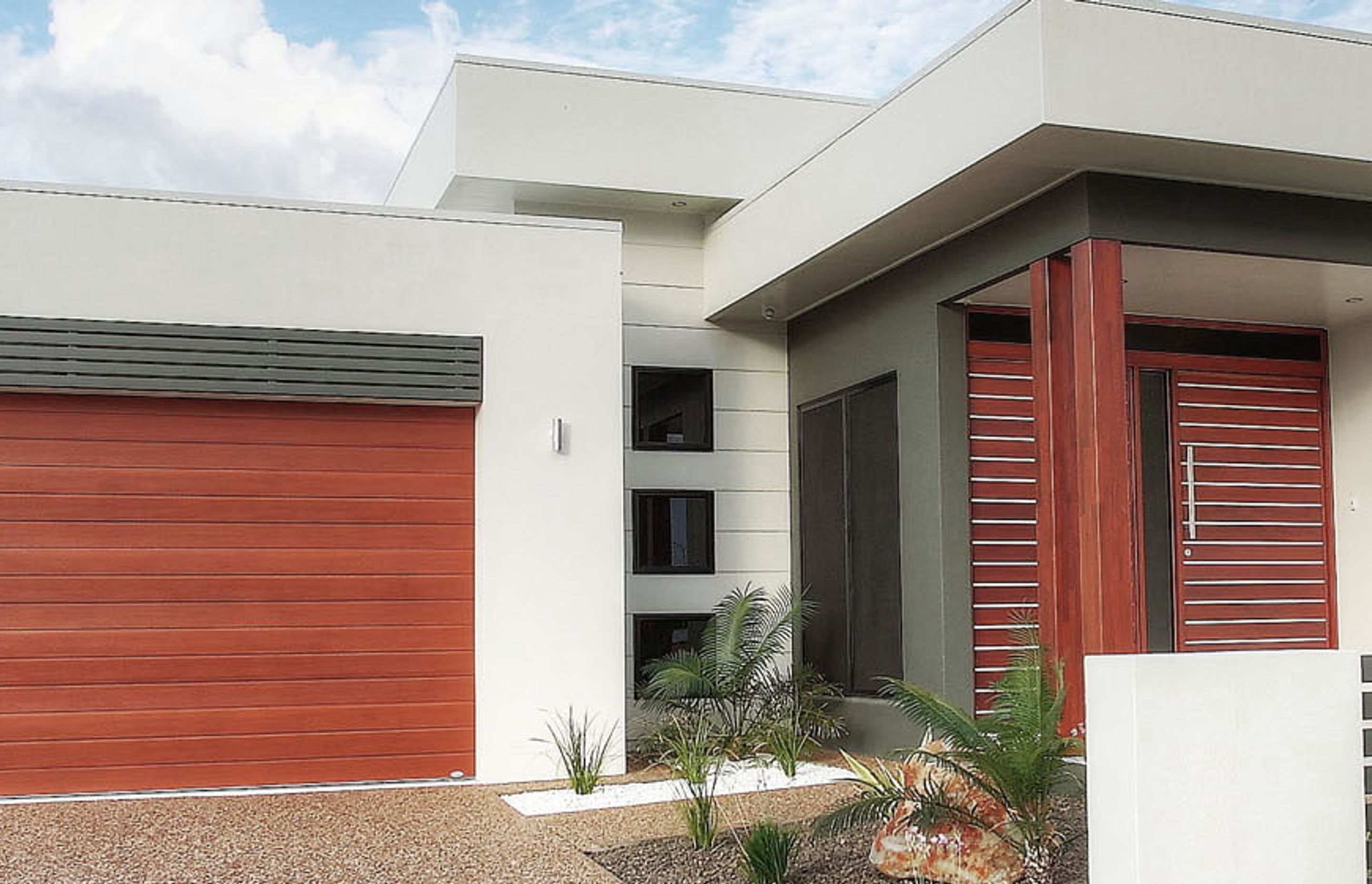 DecoWood Sectional Garage Door - Townsville, Queensland