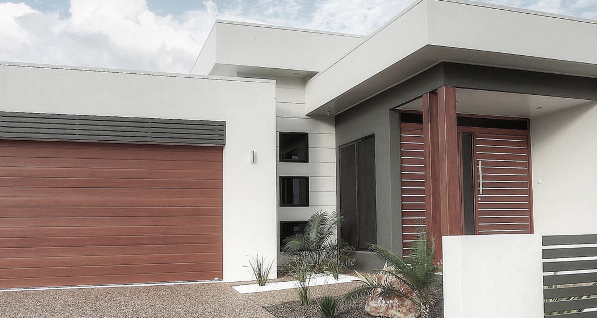 DecoWood Sectional Garage Door - Townsville, Queensland banner