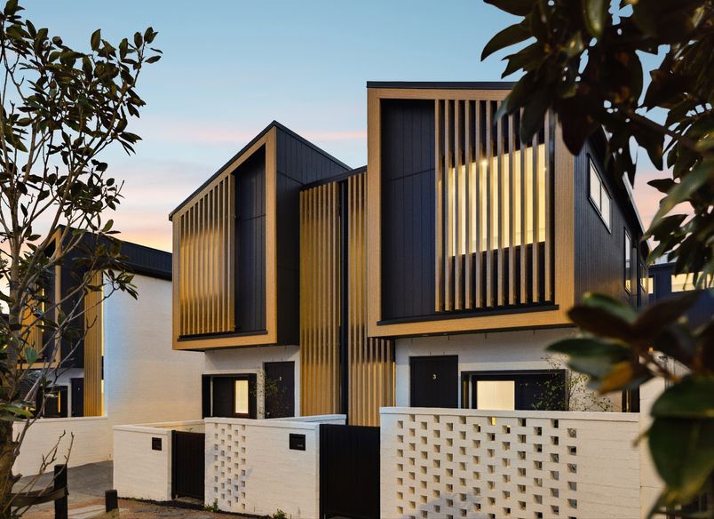 Town House Development, Mission Bay, Auckland