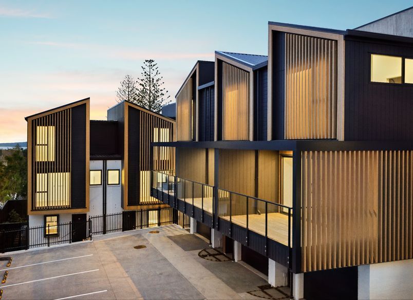 Town House Development, Mission Bay, Auckland