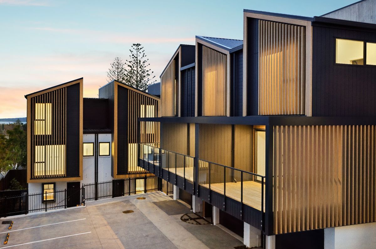 Town House Development, Mission Bay, Auckland