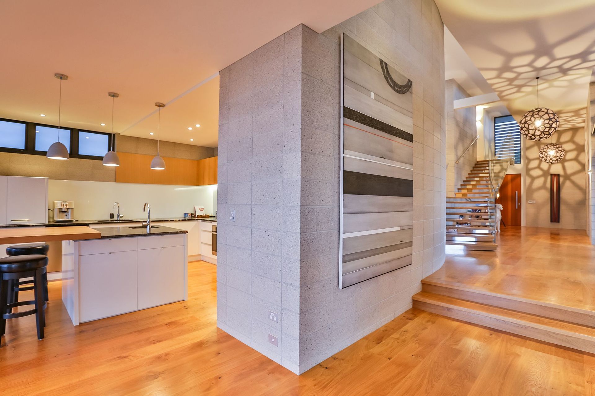 Firth’s Masonry used for unique double skin block design