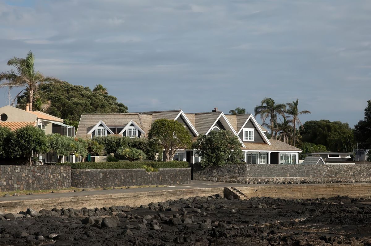 A grand, Cape Cod-style home