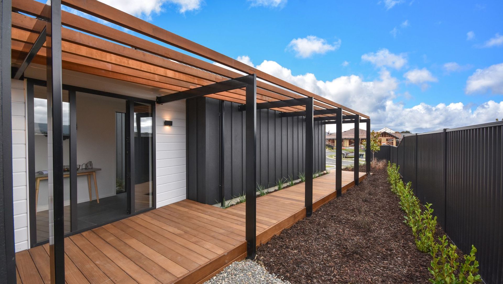 Owhiro River House banner