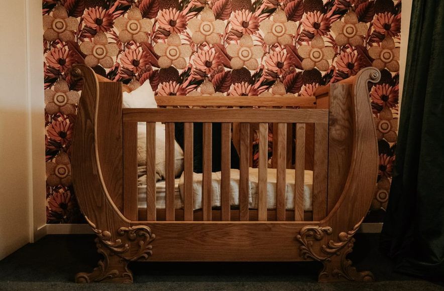 Private Project - Sleigh Bed Cot