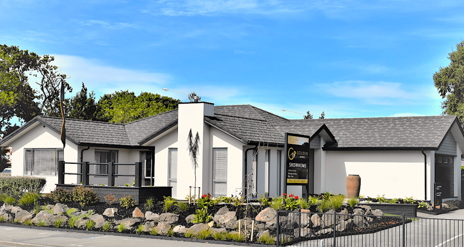 Bealey Showhome, Christchurch CBD banner