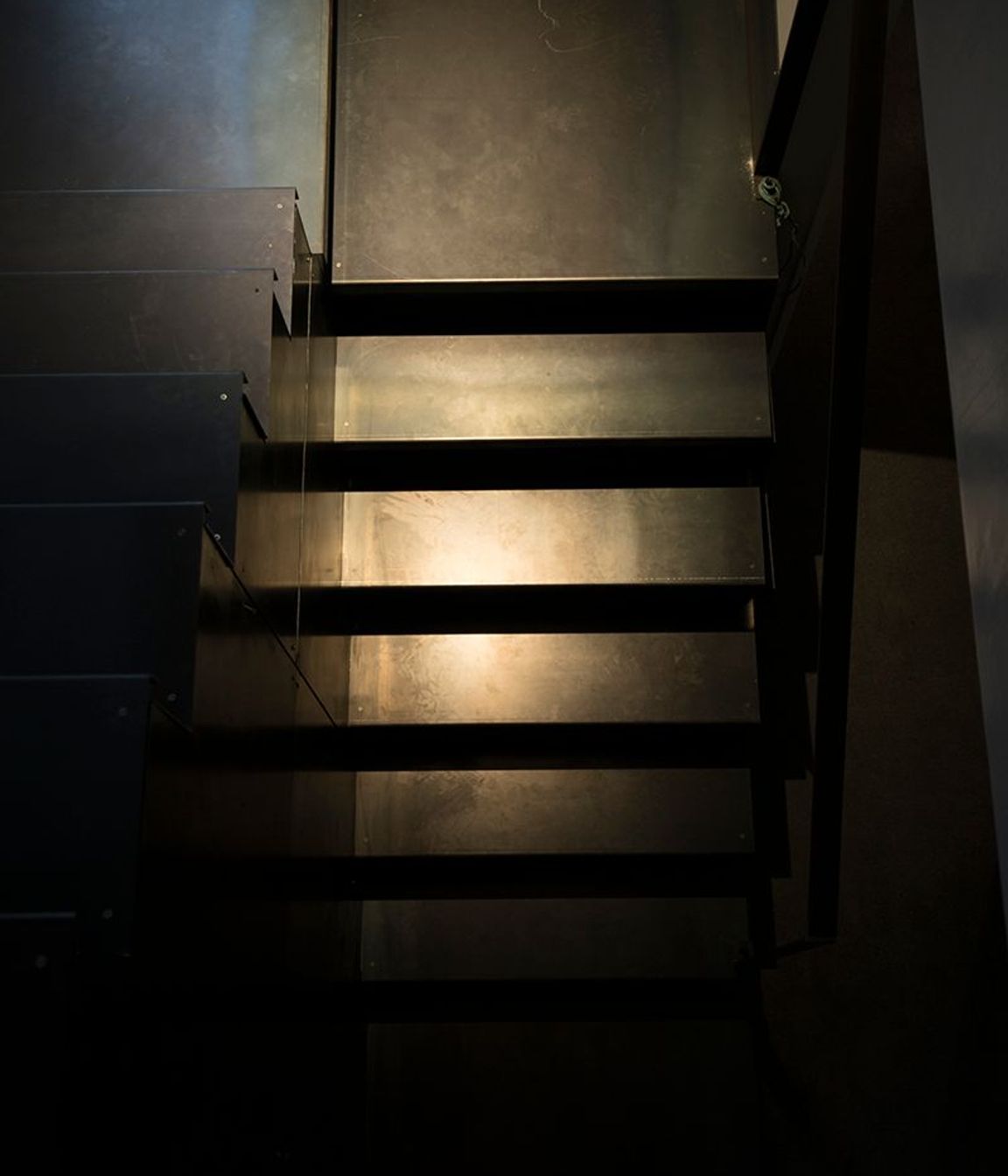 Steel stair