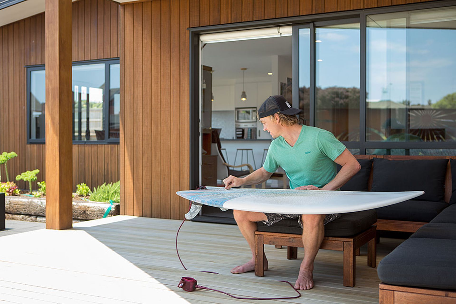 Sun Shines on First Home