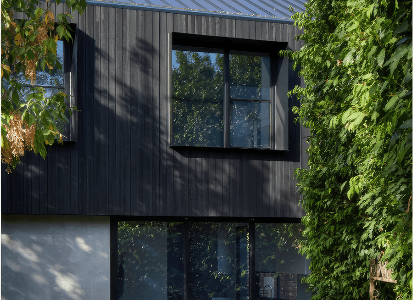 Charred Wood House