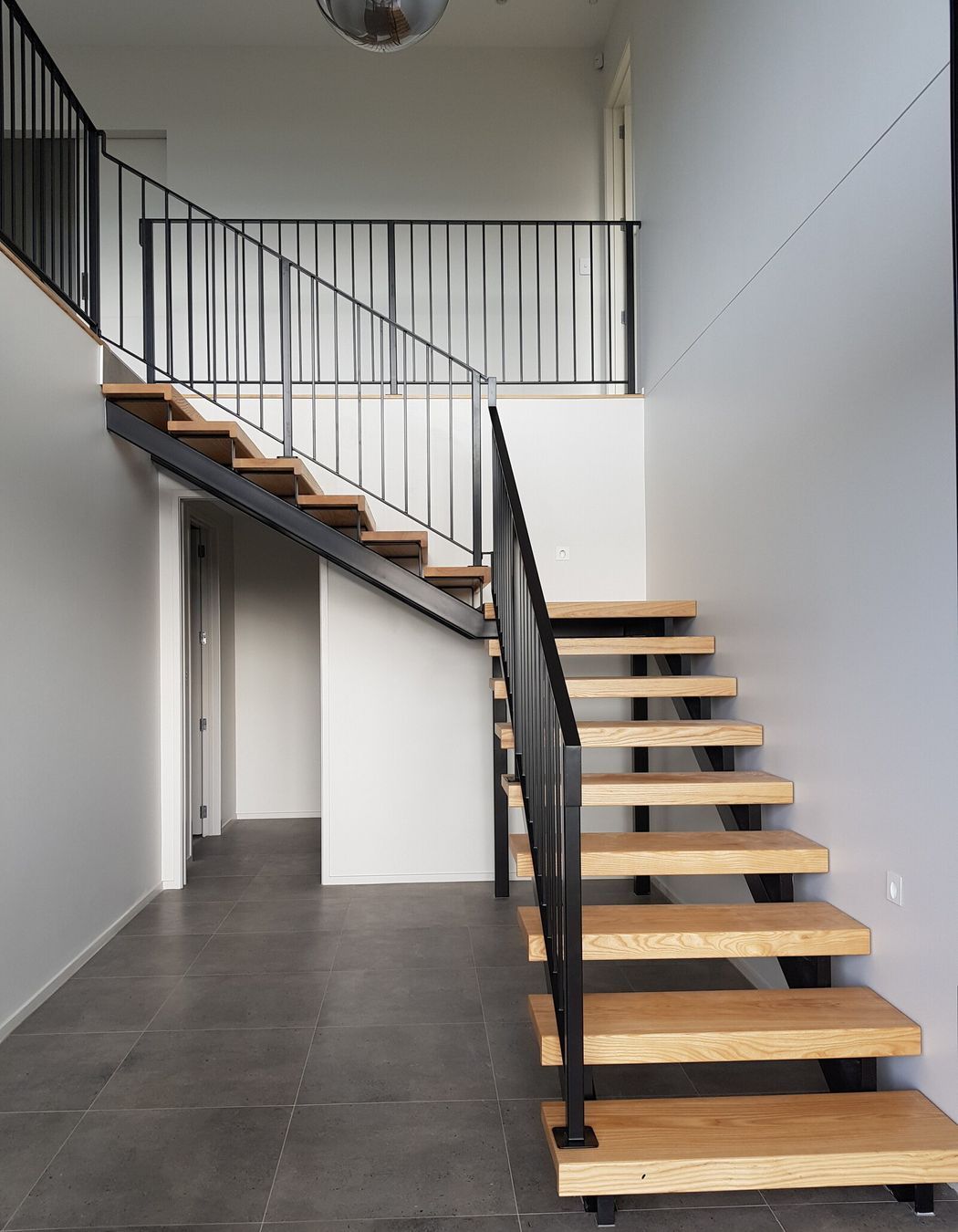 The Stairs from the front entry